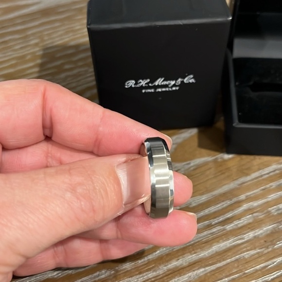 NWT Men's Size 12.5 TRITON Steel Wedding Band - Picture 3 of 9